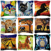 Knüpfset - Tiere (Kuh, Pferd, Elefant)